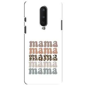 Чохли для мами на OnePlus 8 (Текстовий колаж мама)