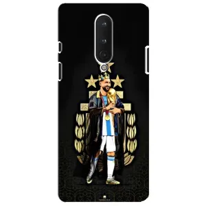 Чохли для OnePlus 8 (Leo чемпіон) (AlphaPrint) (Мессі Король)