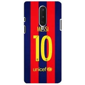Чехлы Месси для OnePlus 8 (AlphaPrint) (Messi Barca 10)