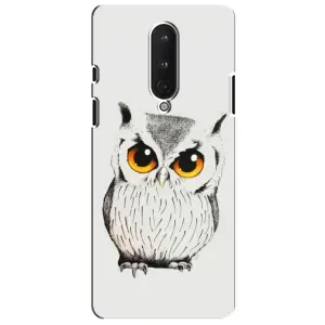 Чехол с птицами на OnePlus 8 (VPrint) (Милая Сова)