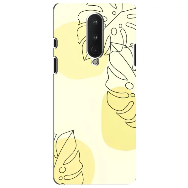 Чохол з принтом «Жовта монстера арт» для OnePlus 8