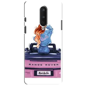Чехол с печатью для OnePlus 8 - (Мода) (AlphaPrint) (На машине)