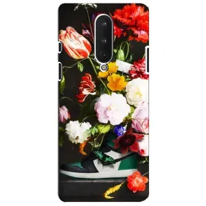 Бренднові Чохли для OnePlus 8 - (PREMIUMPrint) (Nike цветы)