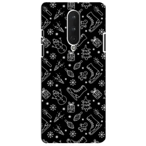 Новорічні, Святкові Чохли для OnePlus 8 - 2024 год (Новорічний фон)