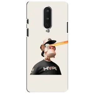 Чохли з Мавпами NFT для OnePlus 8 (AlphaPrint) (мавпа NFT в окулярах)