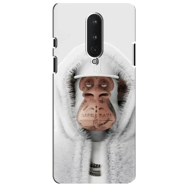 Чехол с принтом «обезьяна NFT в тату» для OnePlus 8