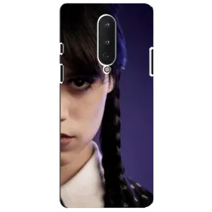 Чехол с дизайном Венздей 2 на OnePlus 8 (Загадочный взгляд Уэнздей)