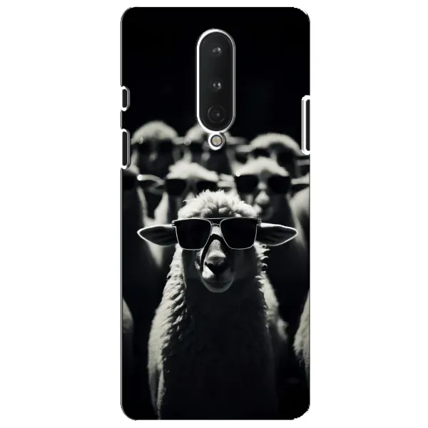Чохол з принтом «Овечка в окулярах» для OnePlus 8