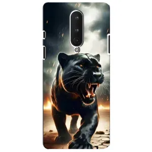 Чохол з картинкою 'Хижаки' для OnePlus 8 (Чорна пантера)