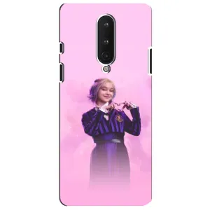 Чехол с дизайном Венздей 2 на OnePlus 8 (Яркая Энид Уэнздей)