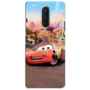 Силиконовый чехол Маквин для OnePlus 8 (Радиаторный Спрингс Маквин)