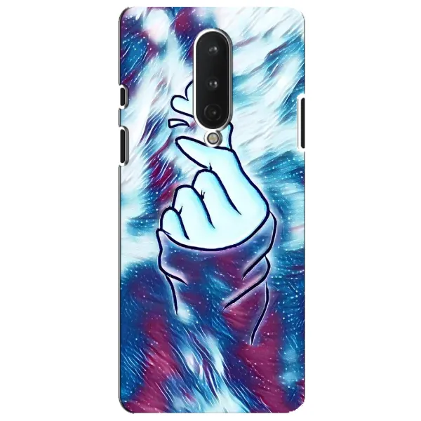 Чохол з принтом «Радужне серце» для OnePlus 8