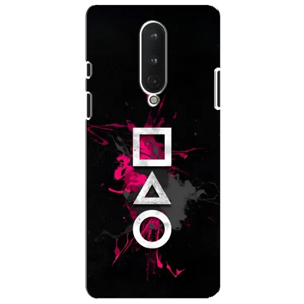 Чехол с принтом «Символы Игра кальмара» для OnePlus 8