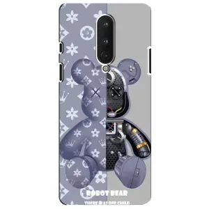 Круті Чохли Луі Віттон для OnePlus 8 (AlphaPrint) (Робот Медведик)