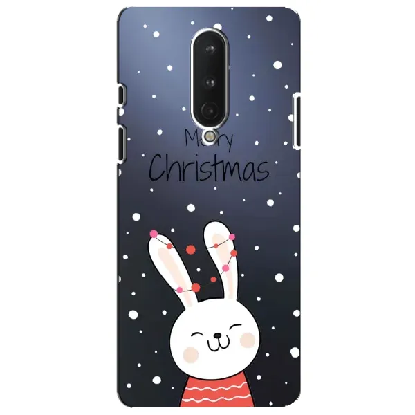 Чохол з принтом «Різдвяний заєць» для OnePlus 8