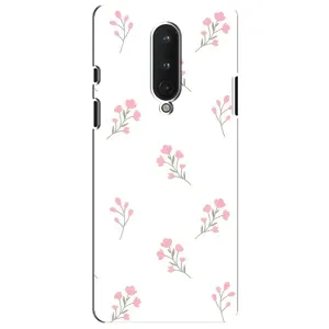 Чохол з розовим принтом для OnePlus 8 (Рожеві квіти)