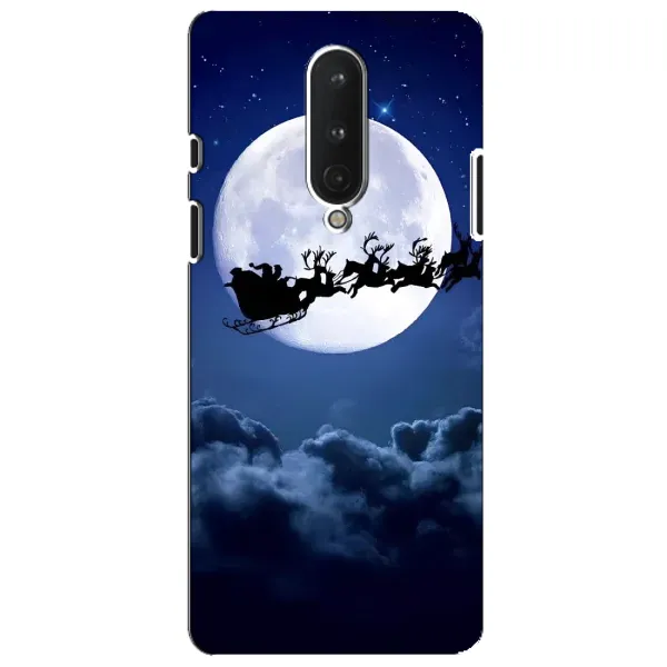 Чохол з принтом «Санта - місяць» для OnePlus 8