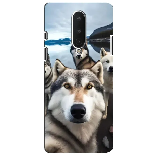 Чехол с принтом «Селфи ХАски» для OnePlus 8