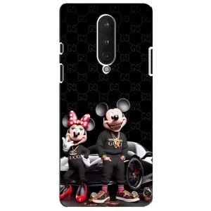 Чохол Disney Mouse OnePlus 8 (PREMIUMPrint) (Родина Маусів)