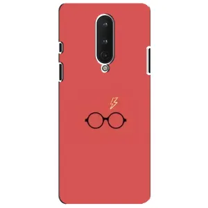 Чохли з Гаррі Поттером для OnePlus 8 (AlphaPrint) (шрам та окуляри)