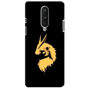 Naruto Anime Чохли для ВанПлас 8 (AlphaPrint) (силует Курама Наруто)
