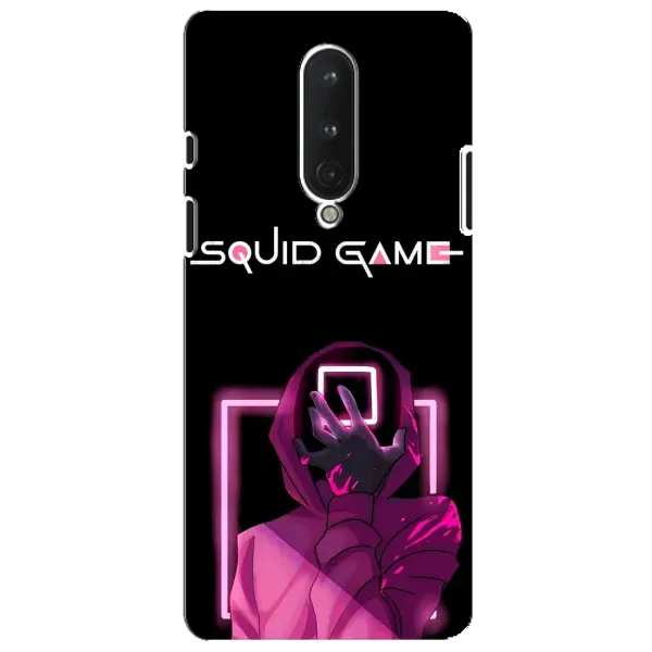 Чехол с принтом «Неоновый охранник игры» для OnePlus 8