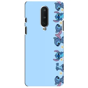 Чохол з принтом Стіч на OnePlus 8 (Стіч фон)
