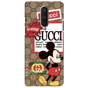 Чохол Disney Mouse OnePlus 8 (PREMIUMPrint) (Стильний Міккі)