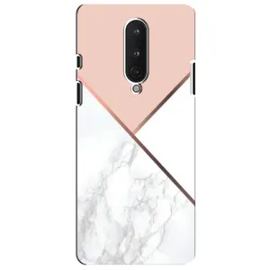 Мраморный чехол на OnePlus 8 (VPrint) (Тройной мрамор)
