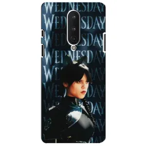 Чохли Венсдей на OnePlus 8 Уенсдей (AlphaPrint) (Венздей кішка)