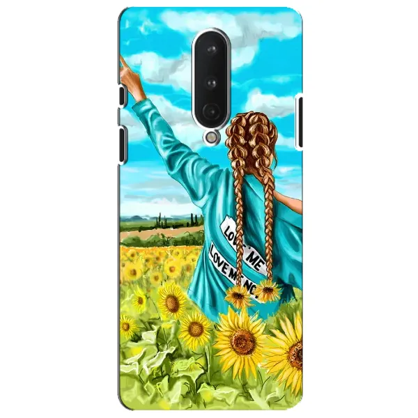 Чехол с принтом «Украиночка» для OnePlus 8