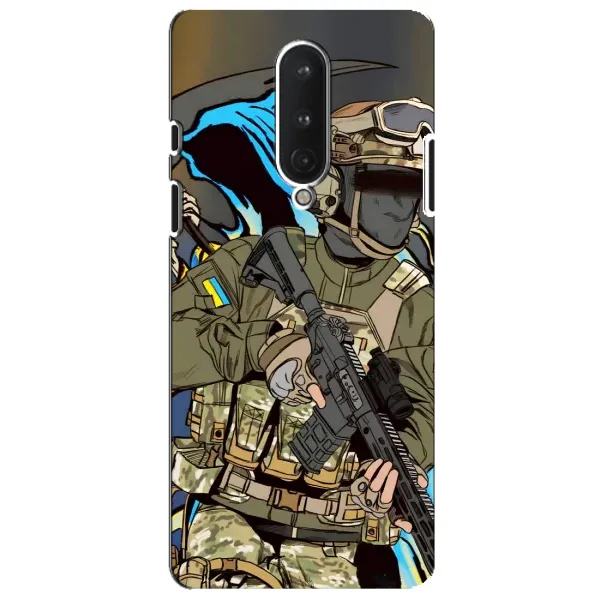 Чехол с принтом «Воин ВСУ» для OnePlus 8