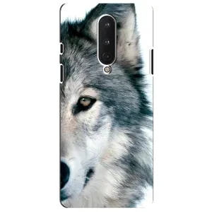Чохли з картинкою животних OnePlus 8 (Вовк)