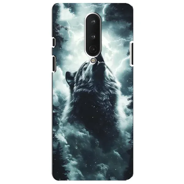 Чохол з принтом «Вовк у хмарах» для OnePlus 8 Чохол з принтом «Вовк у хмарах» для OnePlus 8
