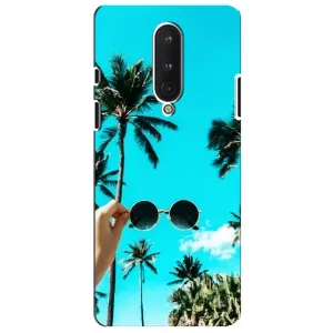 Силиконовый чехол с КАРТИНКАМИ лето для OnePlus 8 (AlphaPrint) (Взгляд лето)