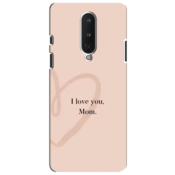 Чохол з принтом «Серце мамі» для OnePlus 8 Чохол з принтом «Серце мамі» для OnePlus 8