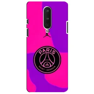 Чохли PSG для OnePlus 8 (AlphaPrint) (яскравий ПСЖ)