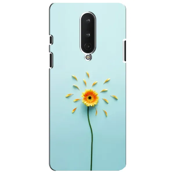 Чохол з принтом «Жовта квітка» для OnePlus 8