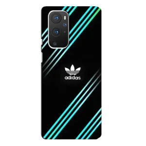 Чохли Адидас для OnePlus 9 Pro (AlphaPrint) (Адідас з полосами)
