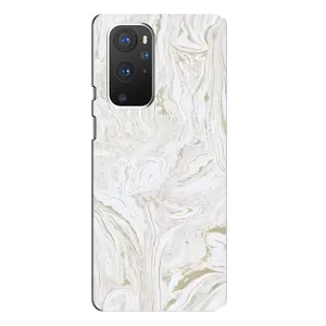 Мраморний чехол на OnePlus 9 Pro (VPrint) (Білий мрамор)