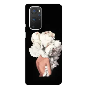 Чехлы (ART) Цветы на OnePlus 9 Pro (VPrint) (Білі квіти)