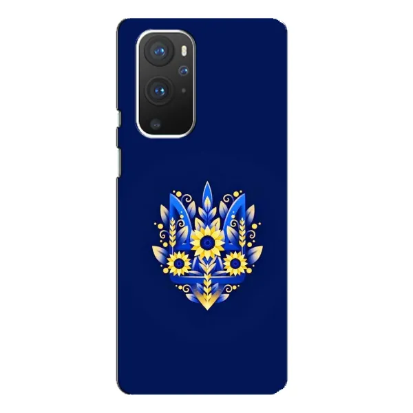 Чехол с принтом «Цветочный Герб» для OnePlus 9 Pro