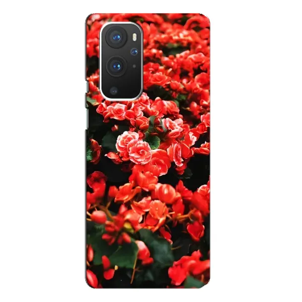 Чохол з принтом «Квіти червоні» для OnePlus 9 Pro Чохол з принтом «Квіти червоні» для OnePlus 9 Pro