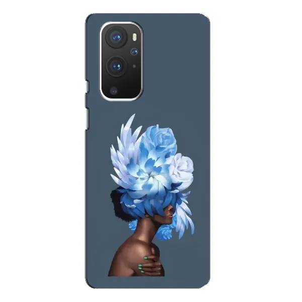 Чохол з принтом «Квіти на голові» для OnePlus 9 Pro Чохол з принтом «Квіти на голові» для OnePlus 9 Pro