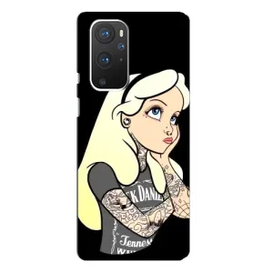 Чохол з друком для OnePlus 9 Pro - (Мода) (AlphaPrint) (Дівчина в тату)