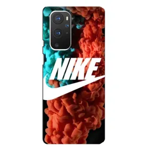 Чохол для OnePlus 9 Pro - з принтом Найк (AlphaPrint) (Димчастий найк)