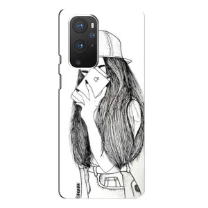 Чохол з друком для OnePlus 9 Pro - (Мода) (AlphaPrint) (Фото дівчини)