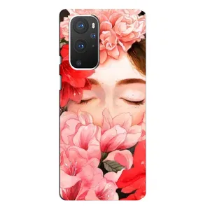 Чехлы (ART) Цветы на OnePlus 9 Pro (VPrint) (Очі в квітах)
