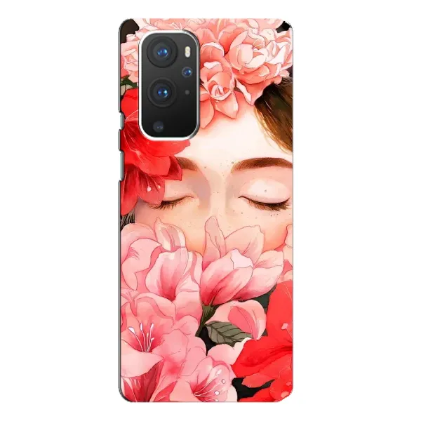 Чохол з принтом «Очі в квітах» для OnePlus 9 Pro Чохол з принтом «Очі в квітах» для OnePlus 9 Pro
