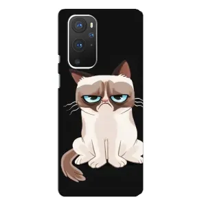 Чохол з принтом для OnePlus 9 Pro (AlphaPrint) Модні коти (Сумний кіт)